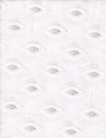 Pee Gee Jacquard White Shirting Fabric