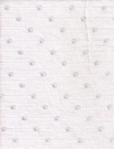 Pee Gee Jacquard White Shirting Fabric