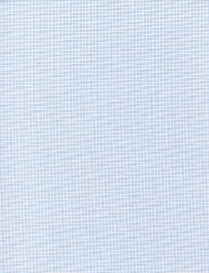 Mafatlal Sky Blue Micro Checks Shirting Fabric