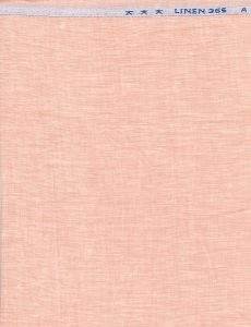 Pure Linen shirting 80 Lea by Arvind - peach color