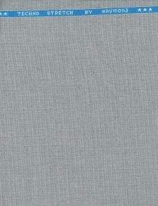Raymond Metallic Silver Polyviscose Suiting fabric