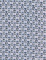 Pee Gee Lavender Blue cotton Printed Shirt Fabric