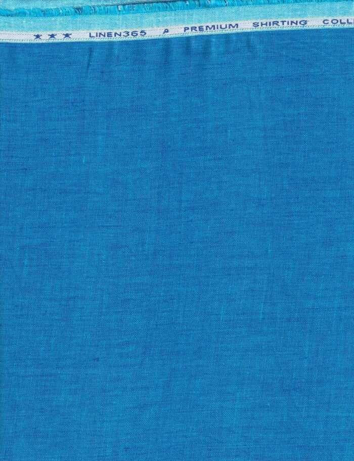 Arvind Blue Linen Shirting fabric