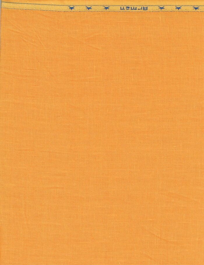 Arvind Aurore Orange Linen Shirting Fabric