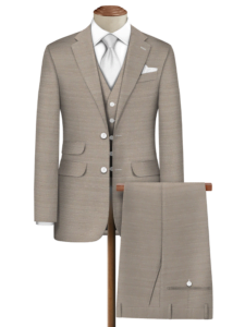 Raymond Luxurious Unstitched Polywool Trousers Fabric Ivory - 1029058