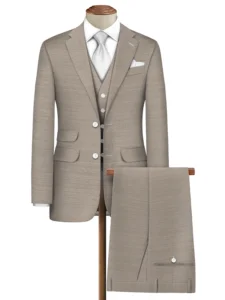 Raymond Luxurious Unstitched Polywool Trousers Fabric Ivory - 1029058