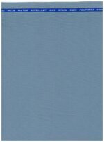 Blue Polywool Suiting Fabric