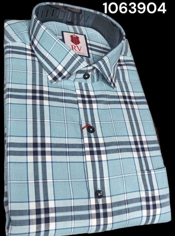 Blue Checks Readymade Shirt