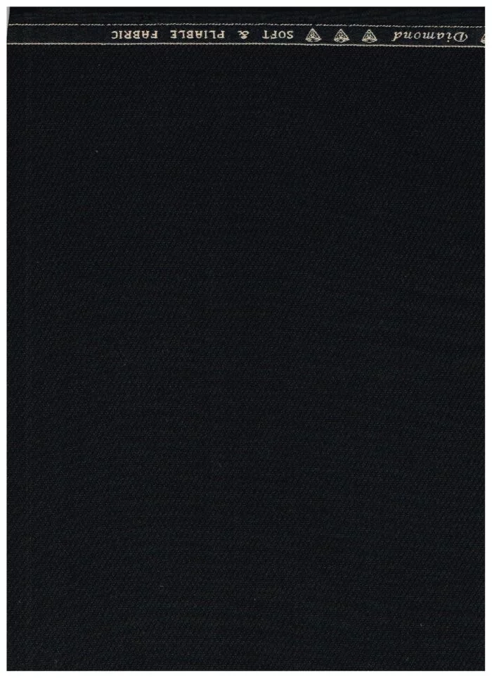 RAYMOND POLYVISCOSE SUITING-BLACK