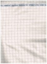 Arvind Brown Checks Shirt Fabric