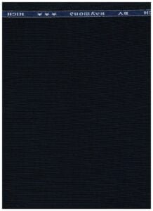 Raymond Poly Viscose Suiting=Navy Blue