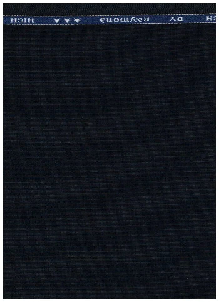 Raymond Poly Viscose Suiting=Navy Blue