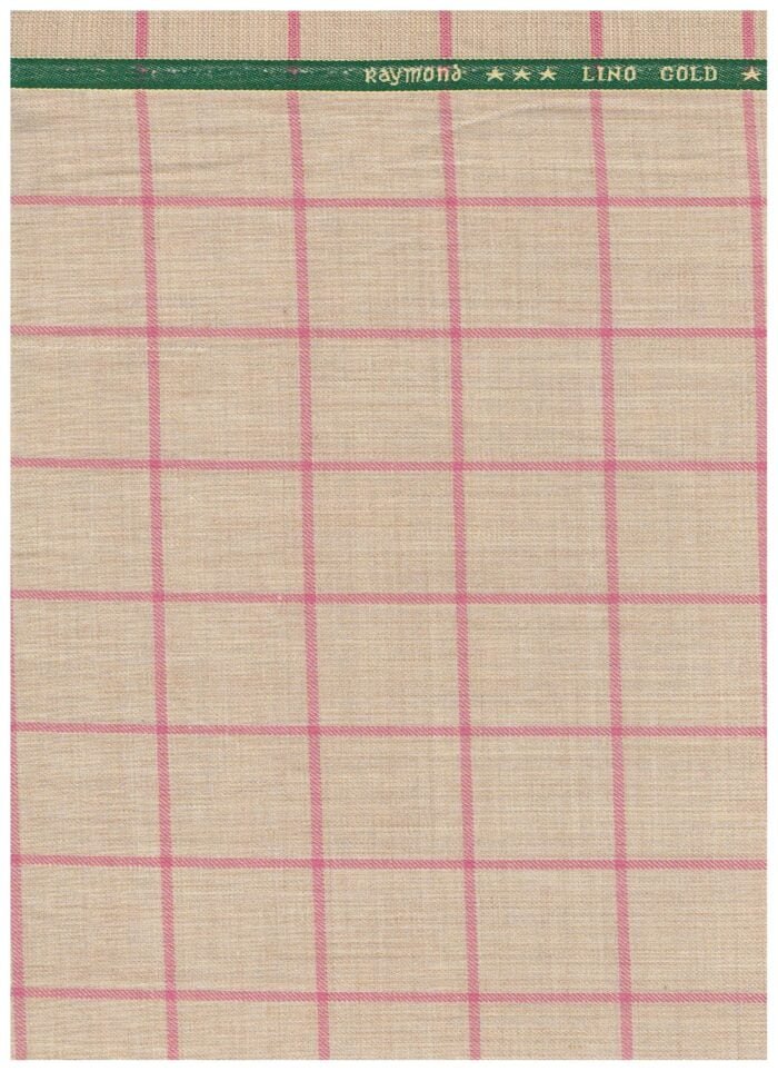 RAYMOND POLY WOOL SUITING-PINK