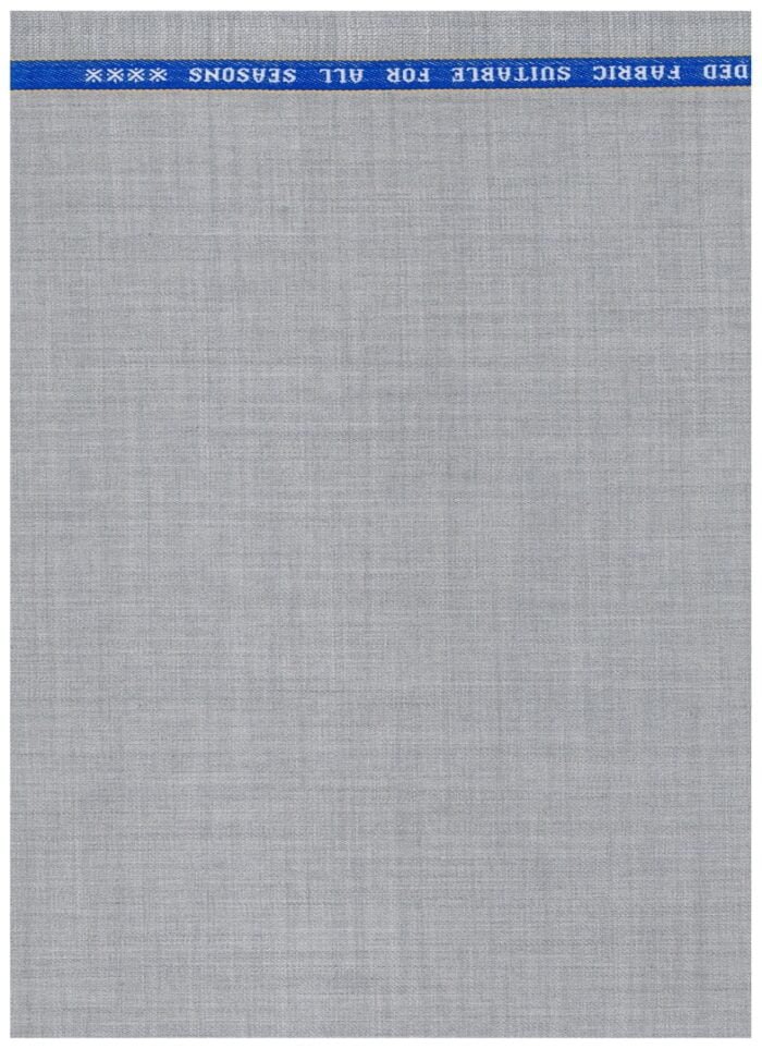 Raymond Polywool Grey Color Suiting Fabric