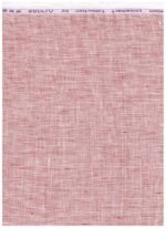 Arvind Linen Red Shirting Fabric