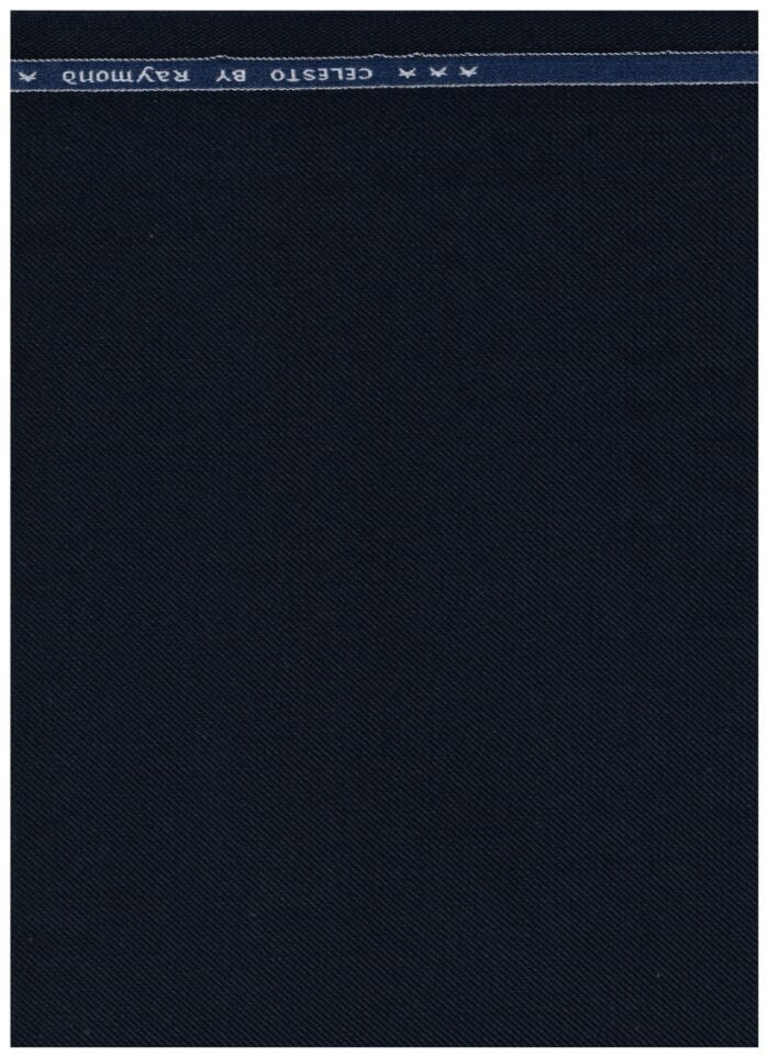 Raymond Polyviscose Navy Blue Suiting Fabric