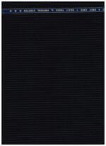 Raymond Black & White Pinstripe Suiting fabric