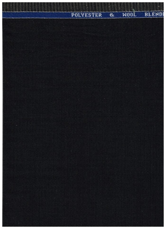 Raymond Dark Grey Polywool Suiting Fabric