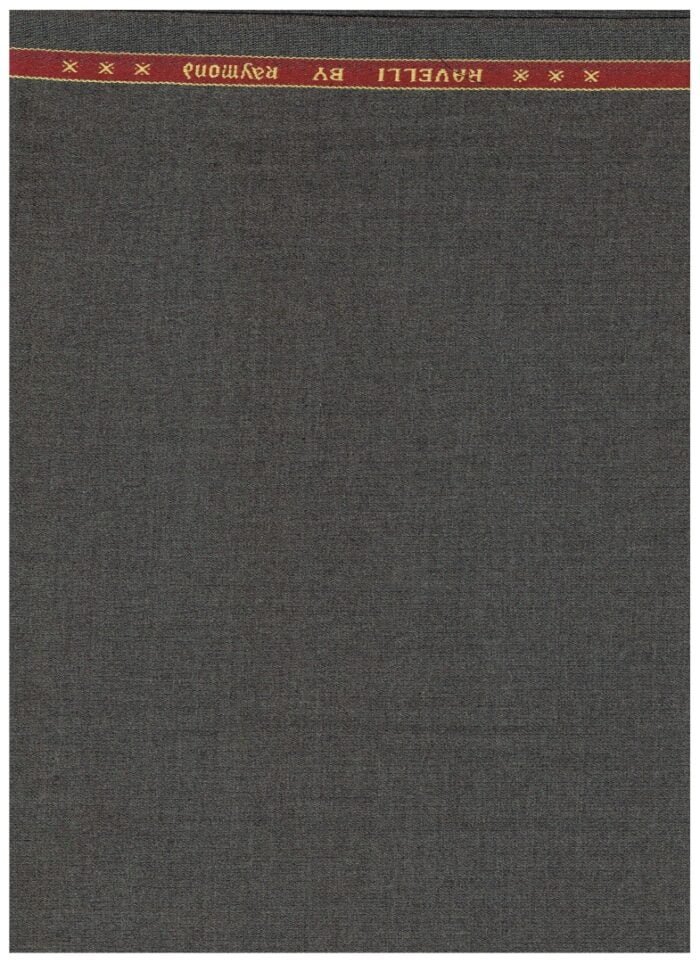 Raymond Grey Polyviscose Suiting Fabric