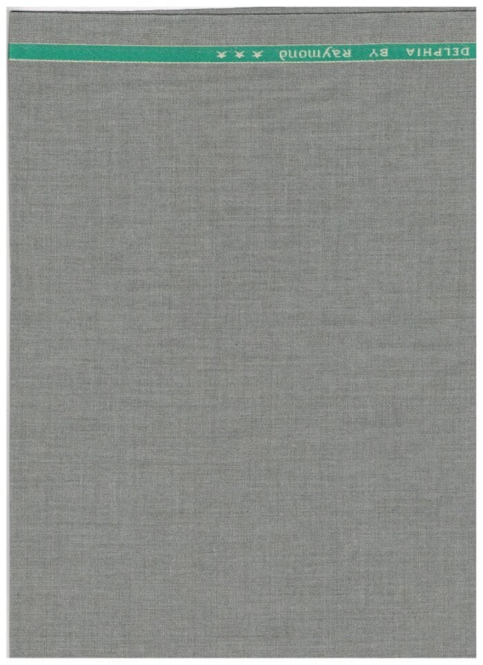 Raymond Grey Polyviscose Suiting Fabric