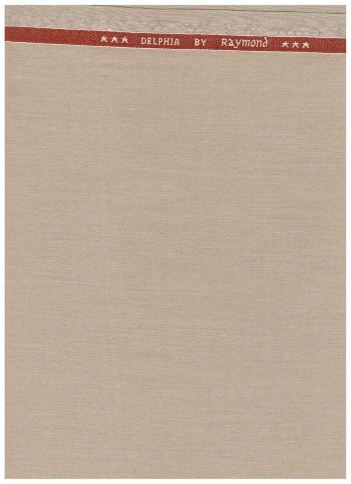 Raymond Beige Polyviscose Suiting Fabric