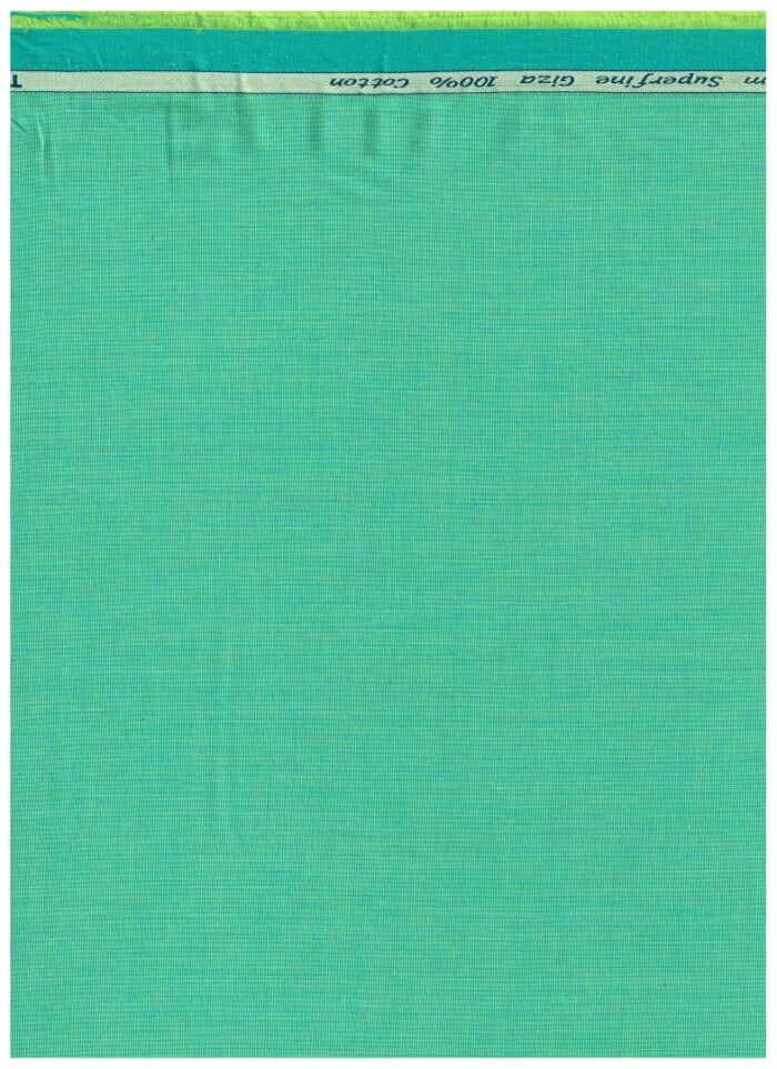 Arvind Green Tresca Cotton Shirting Fabric