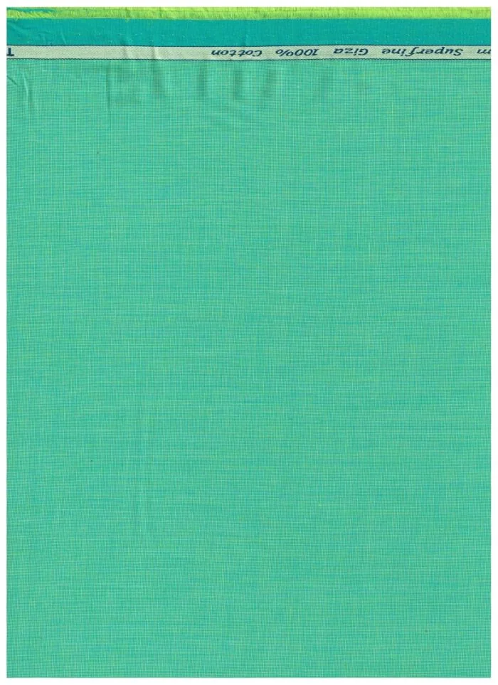 Arvind Green Tresca Cotton Shirting Fabric