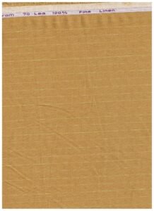 Arvind Aurore Orange Linen Shirting Fabric