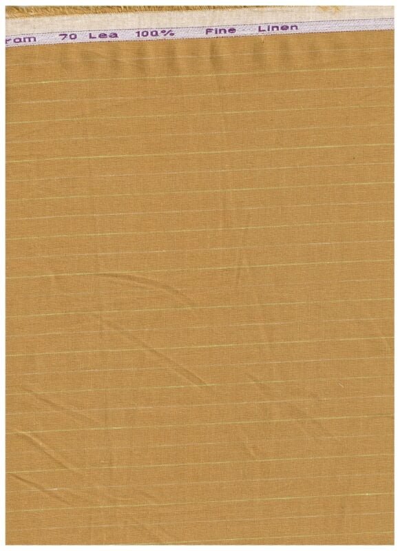 Arvind Aurore Orange Linen Shirting Fabric