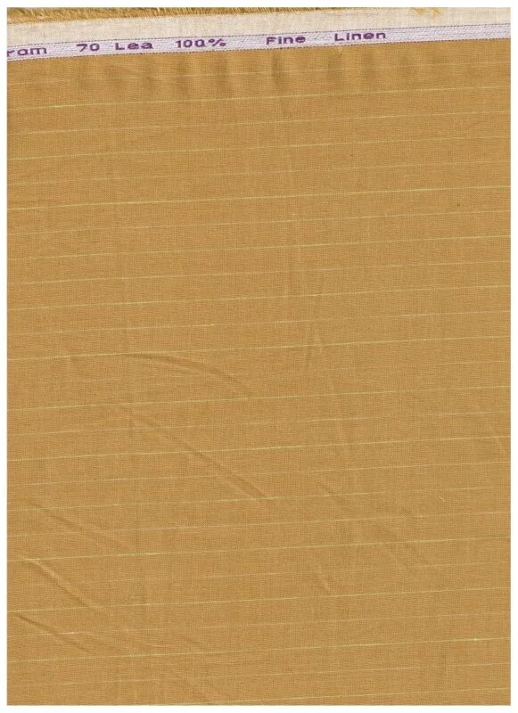 Arvind Aurore Orange Linen Shirting Fabric