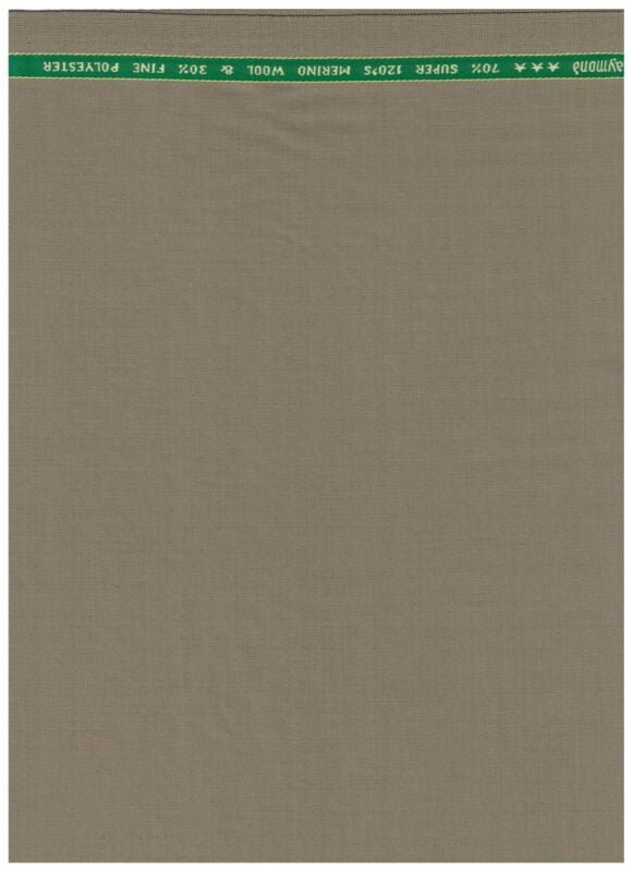 Raymond Brown Polywool Suiting Fabric