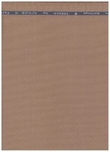 Arvind Light Brown Cotton Lycra Suiting Fabric