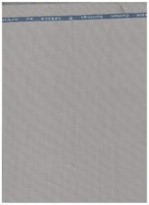 Arvind Grey Cotton Lycra Suiting fabric