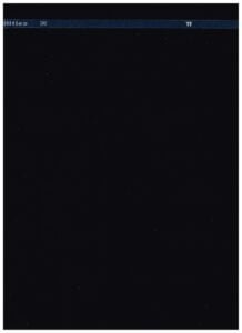 Arvind Black Cotton Lycra Suiting Fabric
