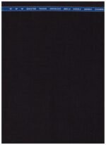 Raymond Dark Brown Polywool Suiting Fabric