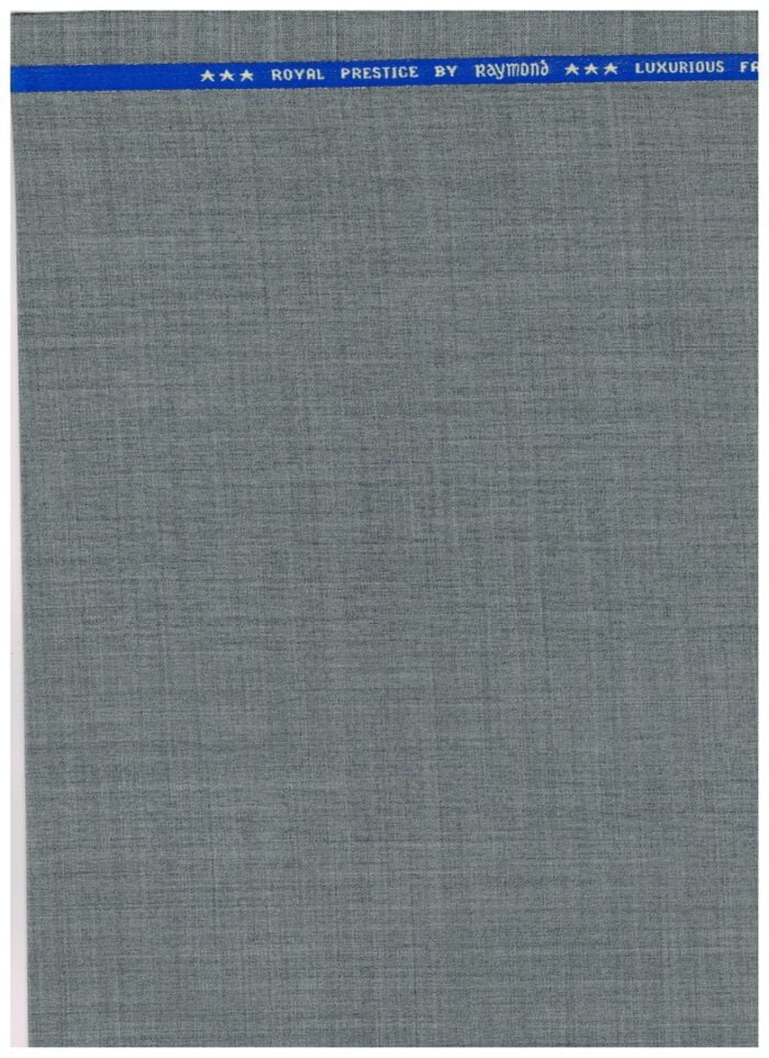 Raymond Grey Polywool Suiting Fabric