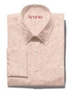 Arvind Peach Cotton Shirting Fabric