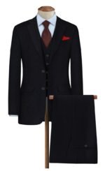 Raymond Dark Wine Polyviscose Suiting