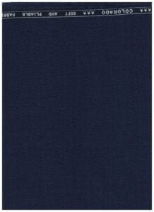 Raymond Navy Blue Terry Rayon Suiting Fabric