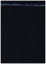 Mafatlal Navy Blue Supershot-17 Suiting Fabric