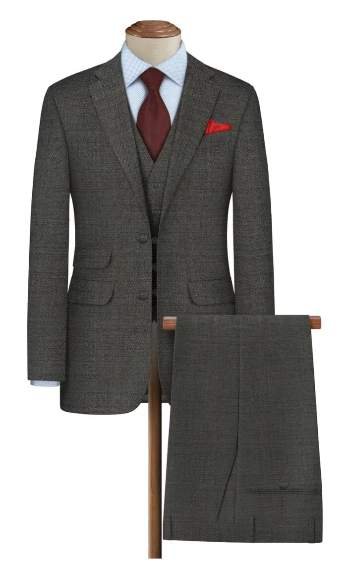 raymond suit grey