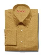 Arvind Aurore Orange Linen Shirt
