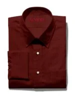 arvind cotton shirt maroon