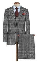RAYMOND POLY WOOL SUIT-GREY