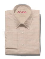 arvind cotton shirt beige