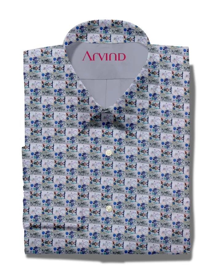 COTTON SHIRT DIGITAL PRINT