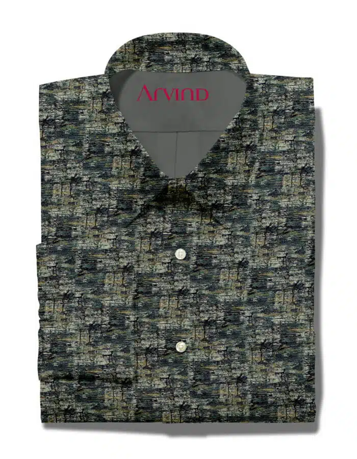 DIGITAL PRINTED SHIRT GREEN