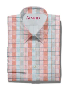 ARVIND COTTON SHIRT MULTI COLOR CHECKS