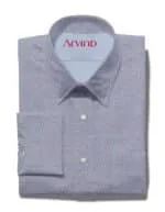 PEE GEE COTTON PRINTED SHIRT - BLUE