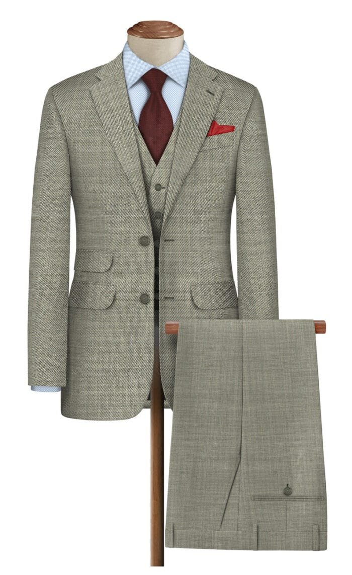 Raymond TR Grege Gray Suiting Fabric